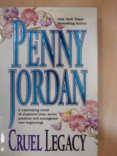 Penny Jordan - Cruel legacy [antikvár]