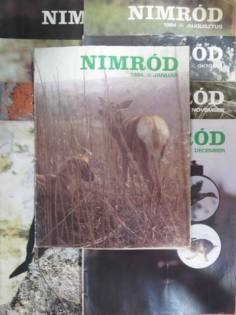 Dr. Bod Lajos - Nimród 1984. (nem teljes évfolyam) [antikvár]