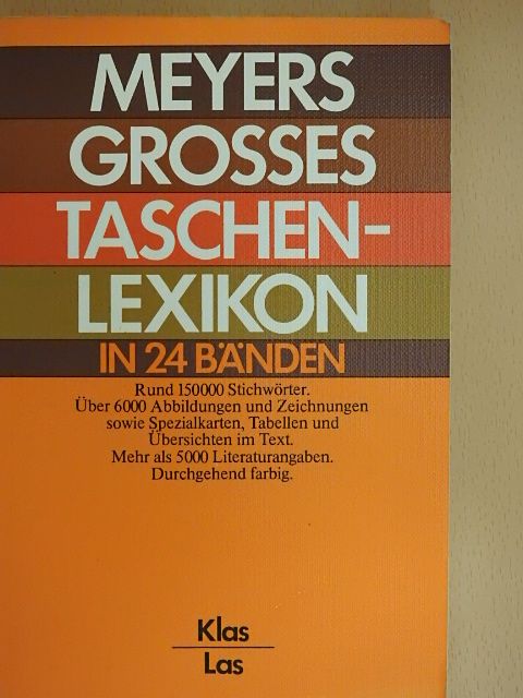 Meyers grosses Taschenlexikon in 24 Bänden 12 (töredék) [antikvár]