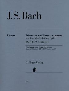 J. S. Bach - TRIOSONATE UND CANON PERPETUUS BWV 1079 NR.8 UND 9 URTEXT (EPPSTEIN)