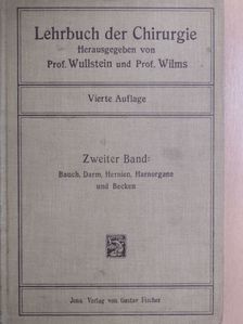 Prof. Wilms - Lehrbuch der Chirurgie II. [antikvár]