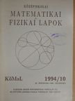 Freud Róbert - Középiskolai matematikai és fizikai lapok 1994. december [antikvár]