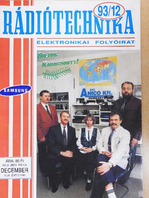 Dr. Kövesdi István - Rádiótechnika 1993. december [antikvár]
