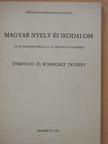 Dr. Végh Edit - Magyar nyelv és irodalom [antikvár]