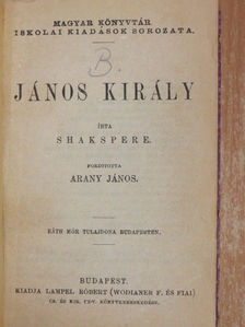 Shakspere - János király/Coriolanus/Julius Caesar [antikvár]