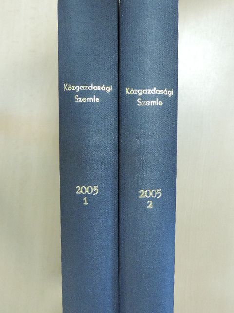Farkas Ferenc - Közgazdasági Szemle 2005. január-december I-II. [antikvár]