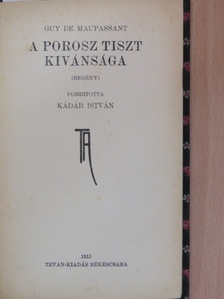 Gustave Flaubert - A porosz tiszt kivánsága/Irgalmas Szent Julián legendája [antikvár]