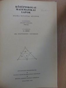 Középiskolai matematikai lapok 1980-81. (fél évfolyamok) [antikvár]