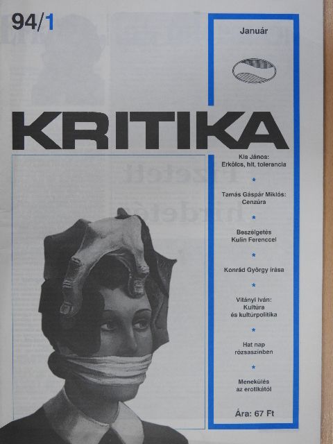 Glatz Ferenc - Kritika 1994. január-december [antikvár]