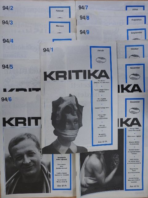 Glatz Ferenc - Kritika 1994. január-december [antikvár]