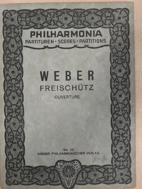 C. M. v. Weber - Freischütz [antikvár]