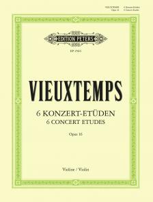 WIEUXTEMPS - KONZERT-ETÜDEN OP.16, VIOLINE