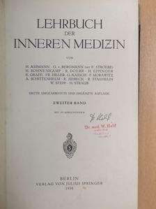 A. Schittenhelm - Lehrbuch der Inneren Medizin II. [antikvár]