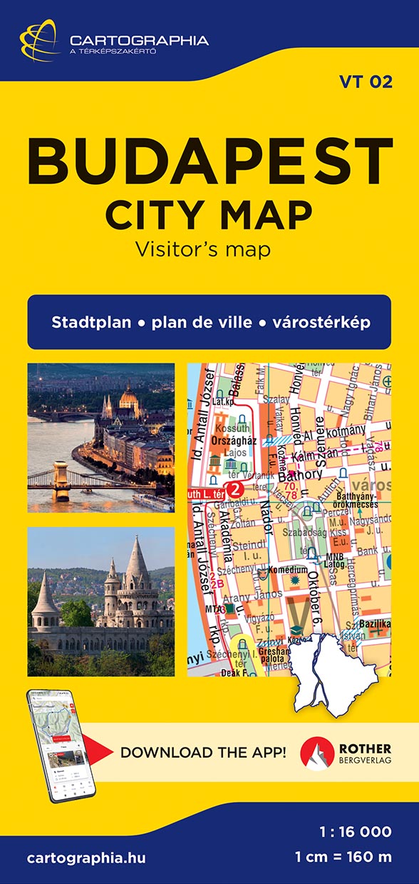 Budapest City várostérkép