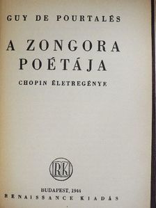 Guy de Pourtalés - A zongora poétája [antikvár]
