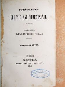 Vörösmarty Mihály - Vörösmarty minden munkái III-IV. [antikvár]
