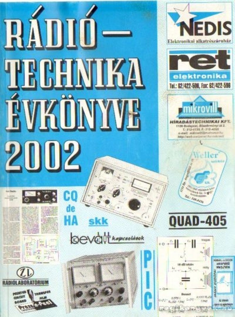 Békei Ferenc - A Rádiótechnika évkönyve 2002 [antikvár]