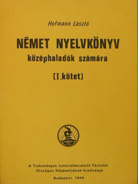 Hofmann László - Német nyelvkönyv I. [antikvár]