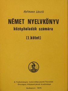 Hofmann László - Német nyelvkönyv I. [antikvár]