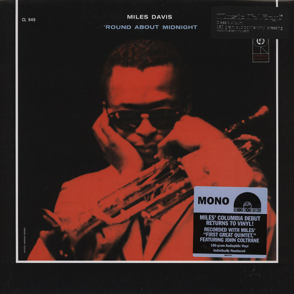 MILES DAVIS - ROUND ABOUT MIDNIGHT LP MILES DAVIS