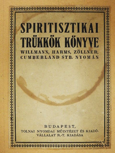 Cumberland - A leleplezett spiritizmus [antikvár]