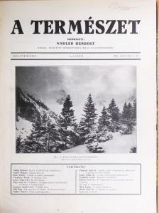 Dr. Nagy János - A Természet 1930. január-december [antikvár]