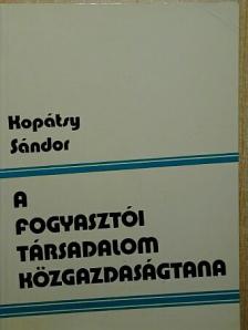 Kopátsy Sándor - A fogyasztói társadalom közgazdaságtana [antikvár]