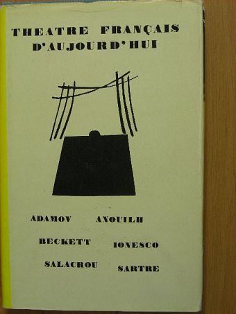 Arthur Adamov - Theatre Francais D'Aujourd' Hui 2. [antikvár]
