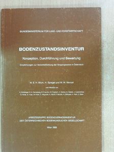 H. Spiegel - Bodenzustandsinventur [antikvár]