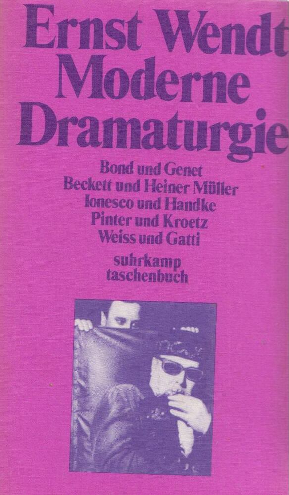 Ernst Wendt - Moderne Dramaturgie [antikvár]
