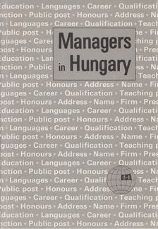 Dr. Gyárfás Judit - Managers in Hungary [antikvár]