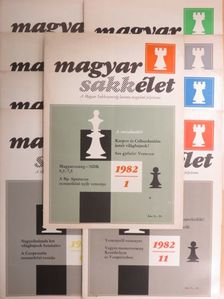 Dely Péter - Magyar Sakkélet 1982. (nem teljes évfolyam) [antikvár]