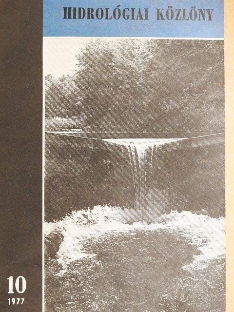 Dr. Öllős Géza - Hidrológiai Közlöny 1977. október [antikvár]