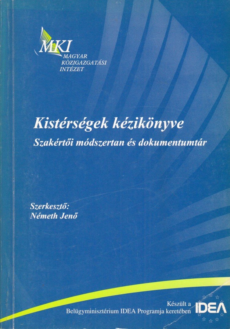 Németh Jenő - Kistérségek kézikönyve [antikvár]