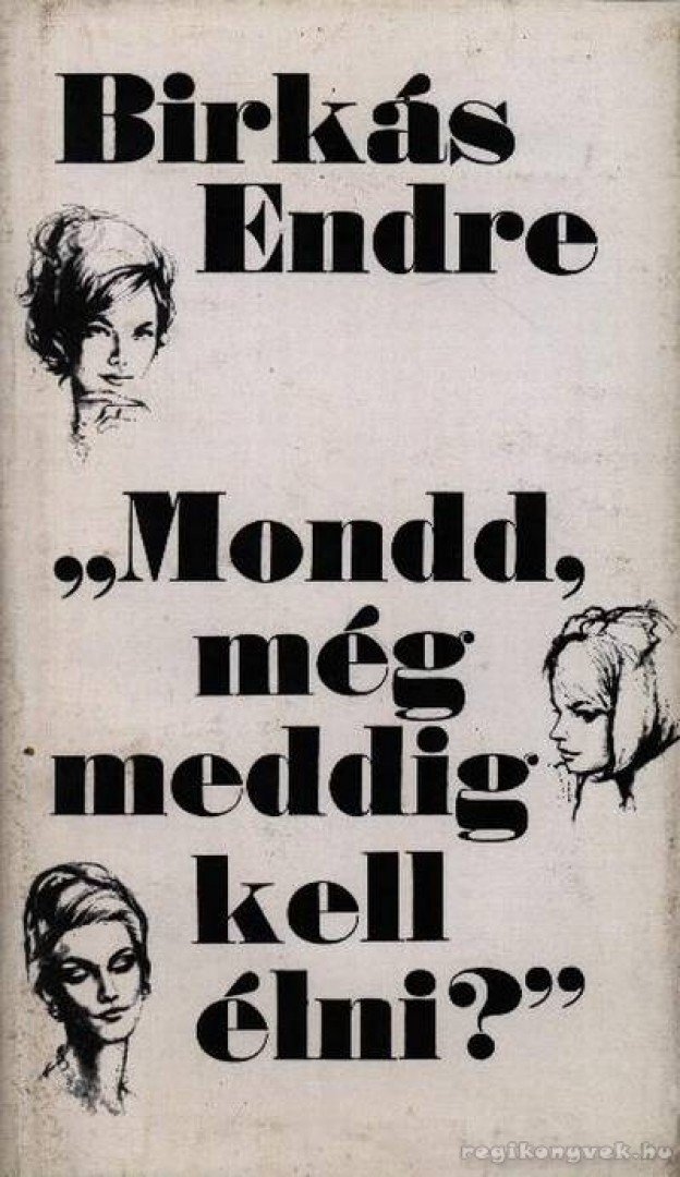 Birkás Endre - Mondd, még meddig kell élni? [antikvár]