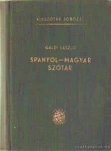GÁLDI LÁSZLÓ - Spanyol-magyar szótár [antikvár]