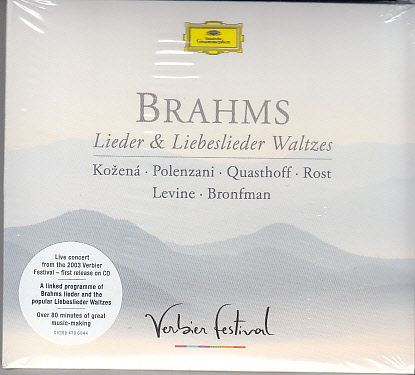 BRAHMS... - LIEDER&LIEBESLIDER,CD