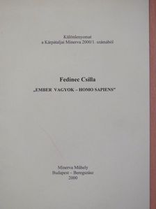 Fedinec Csilla - "Ember vagyok - homo sapiens" [antikvár]