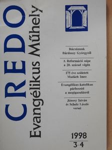 Bozóky Éva - Credo 1998/3-4. [antikvár]