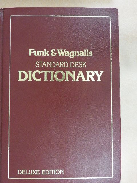 Albert H. Marckwardt - Funk & Wagnalls Standard Desk Dictionary [antikvár]