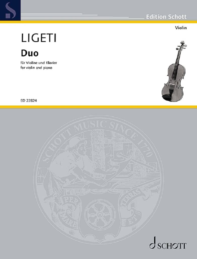 LIGETI - DUO FÜR VIOLINE UND KLAVIER