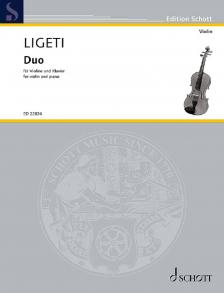 LIGETI - DUO FÜR VIOLINE UND KLAVIER