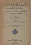Borosay Dávid - Mennyiségtan (Algebra-Mértan) A gimnázium és Leánygimnázium V. osztálya számára [antikvár]