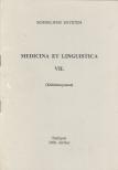 Dr. Dános Kornél - Medicina et linguistica VII. (különlenyomat) [antikvár]
