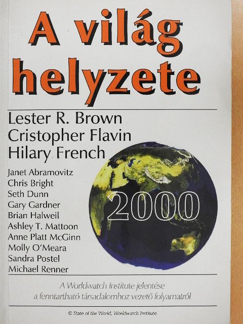 Christopher Flavin - A világ helyzete 2000 [antikvár]
