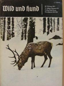 Alfred Weil - Wild und Hund 20. Februar 1972 [antikvár]