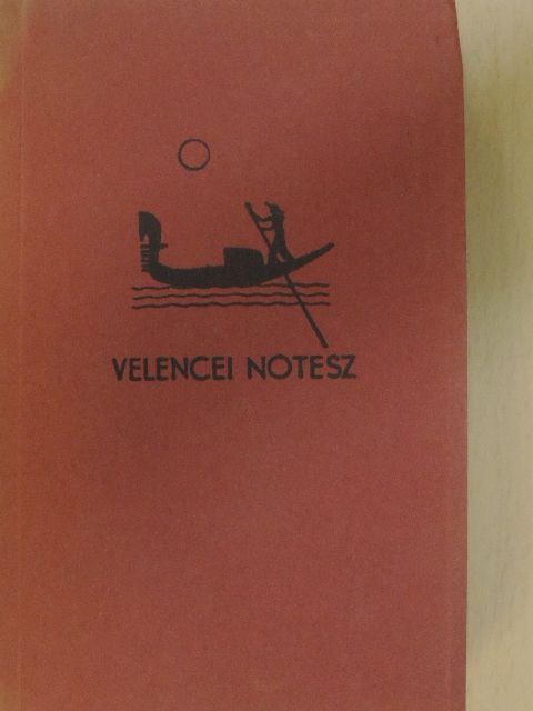 Megyery Ella - Velencei notesz [antikvár]