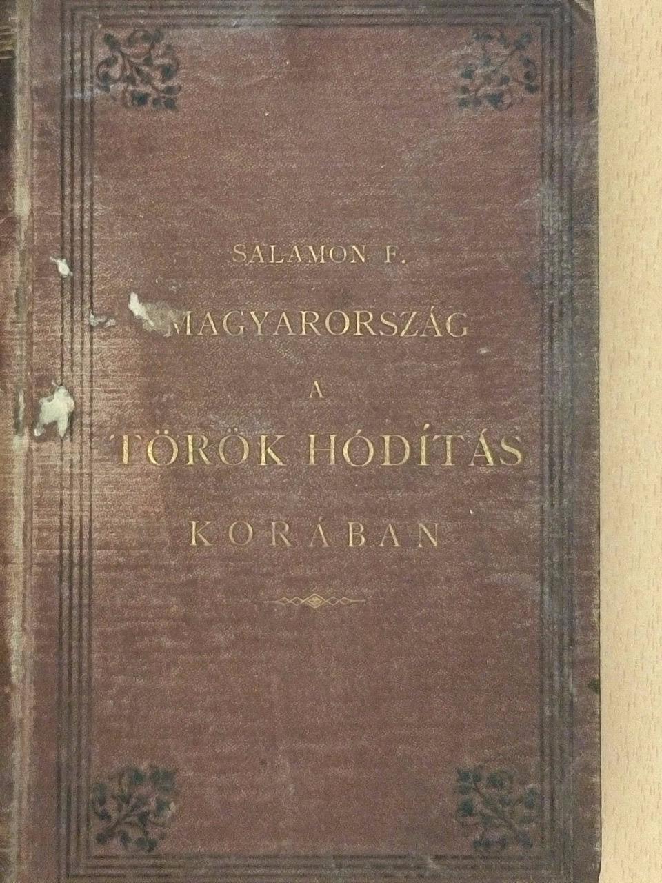 Salamon Ferencz - Magyarország a török hódítás korában (rossz állapotú) [antikvár]