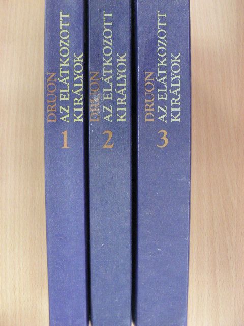 Maurice Druon - Az elátkozott királyok 1-3. [antikvár]