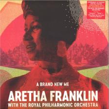 ARETHA FRANKLIN - A BRAND NEW ME LP ARETHA FRANKLIN WITH THE ROYAL PHILHARMONIC ORCHESTRA